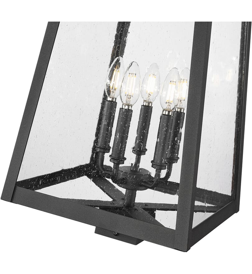 Z-Lite - 5015PHXLS-BK - Rainer 26" Outdoor Post Light by Z-Lite - Image 2