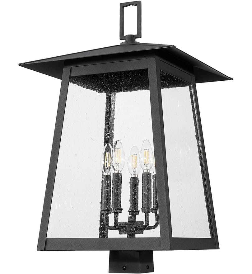 Z-Lite - 5015PHXLS-BK - Rainer 26" Outdoor Post Light by Z-Lite - Image 6