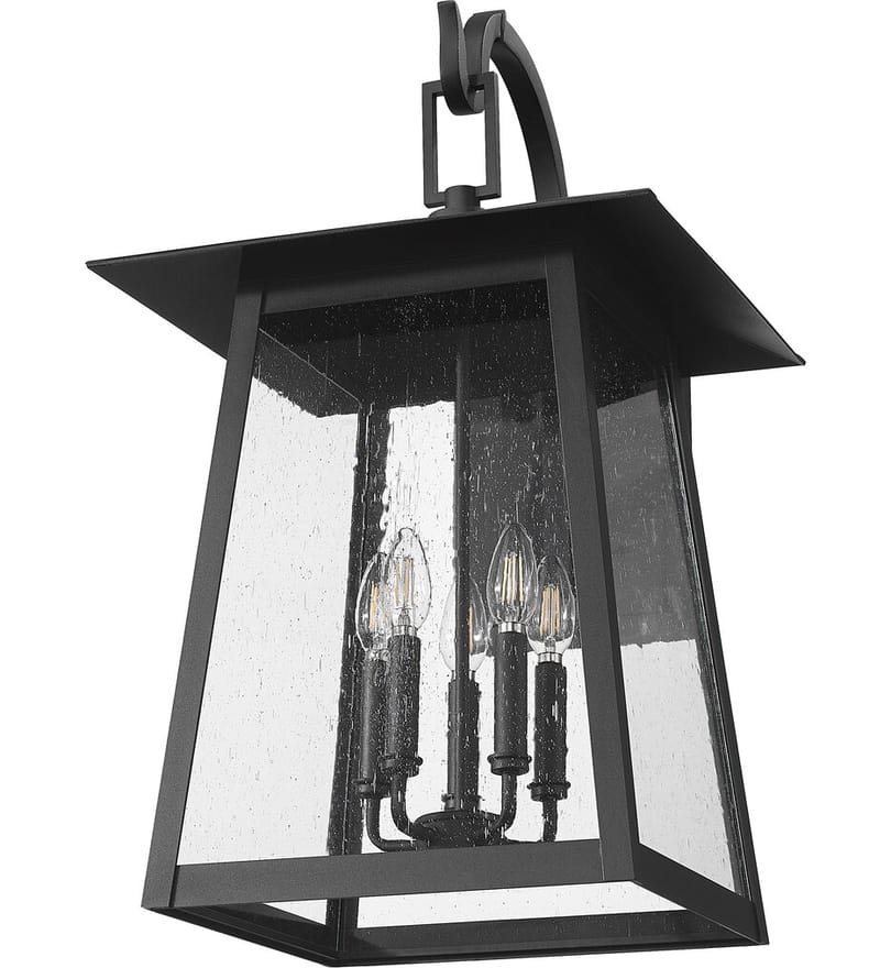Z-Lite - 5015XL-BK - Rainer 27" Outdoor Wall Sconce by Z-Lite - Image 5