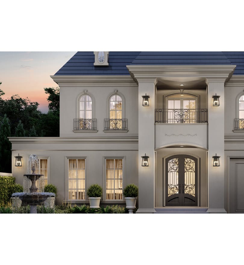Z-Lite - 5015XXL-BK - Rainer 31" Outdoor Wall Sconce by Z-Lite - Image 2
