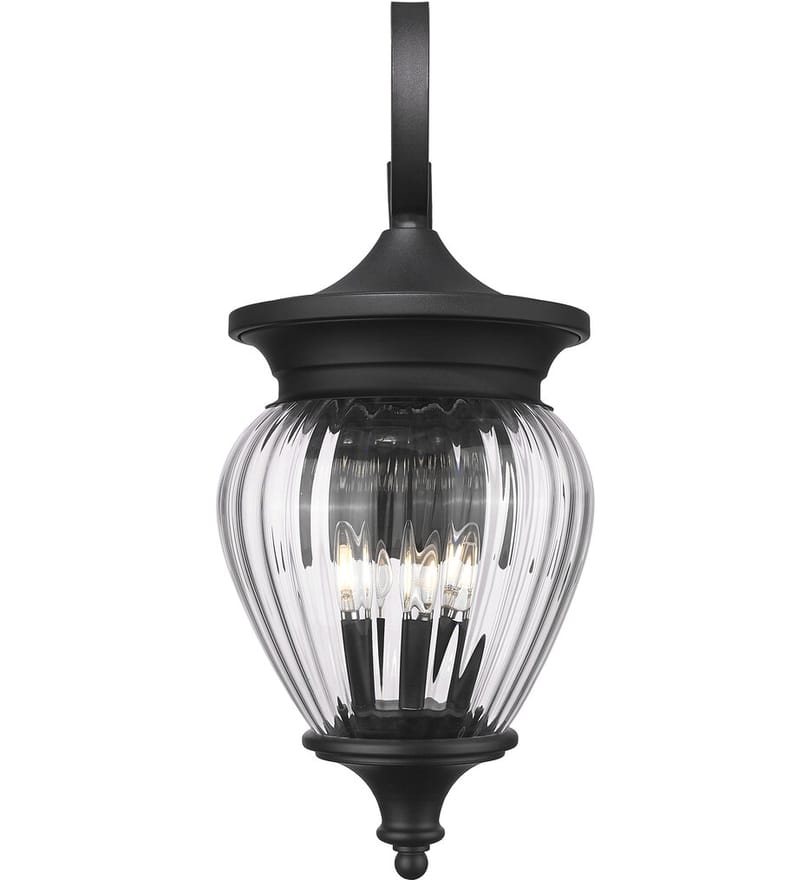 Z-Lite - 5016B-BK - Davina 28" Outdoor Wall Sconce by Z-Lite - Image 4