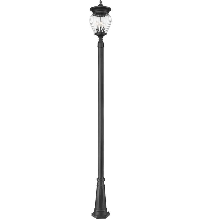 Z-Lite - 5016PHBR-519P-BK - Davina 119.25" Outdoor Post Light by Z-Lite