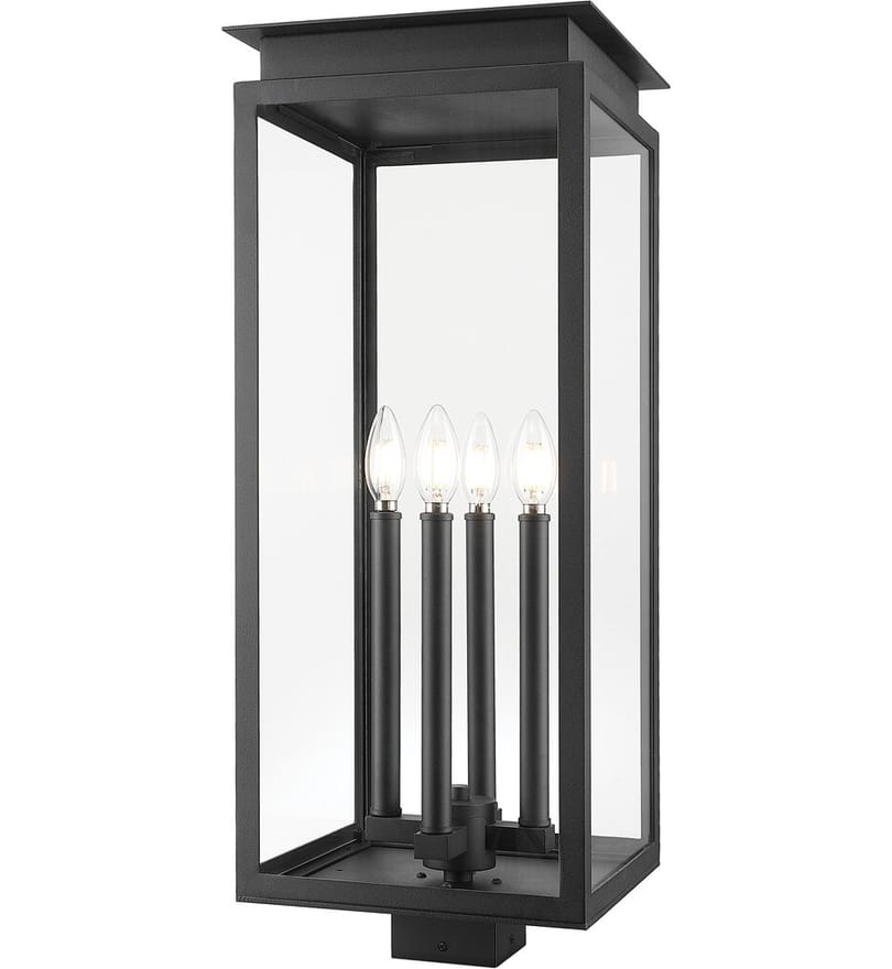 Z-Lite - 5018PHBS-BK - Nova 26.75" Outdoor Post Light by Z-Lite