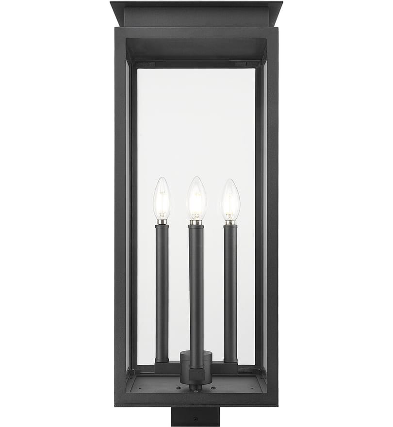 Z-Lite - 5018PHBS-BK - Nova 26.75" Outdoor Post Light by Z-Lite - Image 3