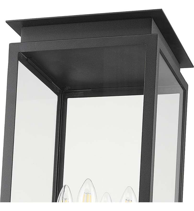 Z-Lite - 5018PHBS-BK - Nova 26.75" Outdoor Post Light by Z-Lite - Image 4