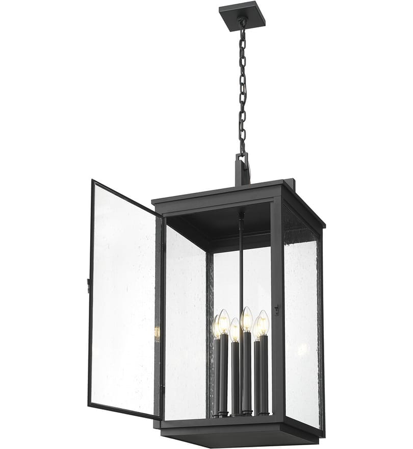 Z-Lite - 5019CHXXL-BK - Hartwell 15" Outdoor Pendant by Z-Lite - Image 5