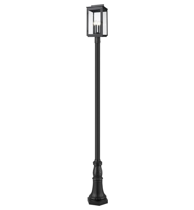 Z-Lite - 5019PHBR-518P-BK - Hartwell 116.75-inch Outdoor Post Mounted Light by Z-Lite