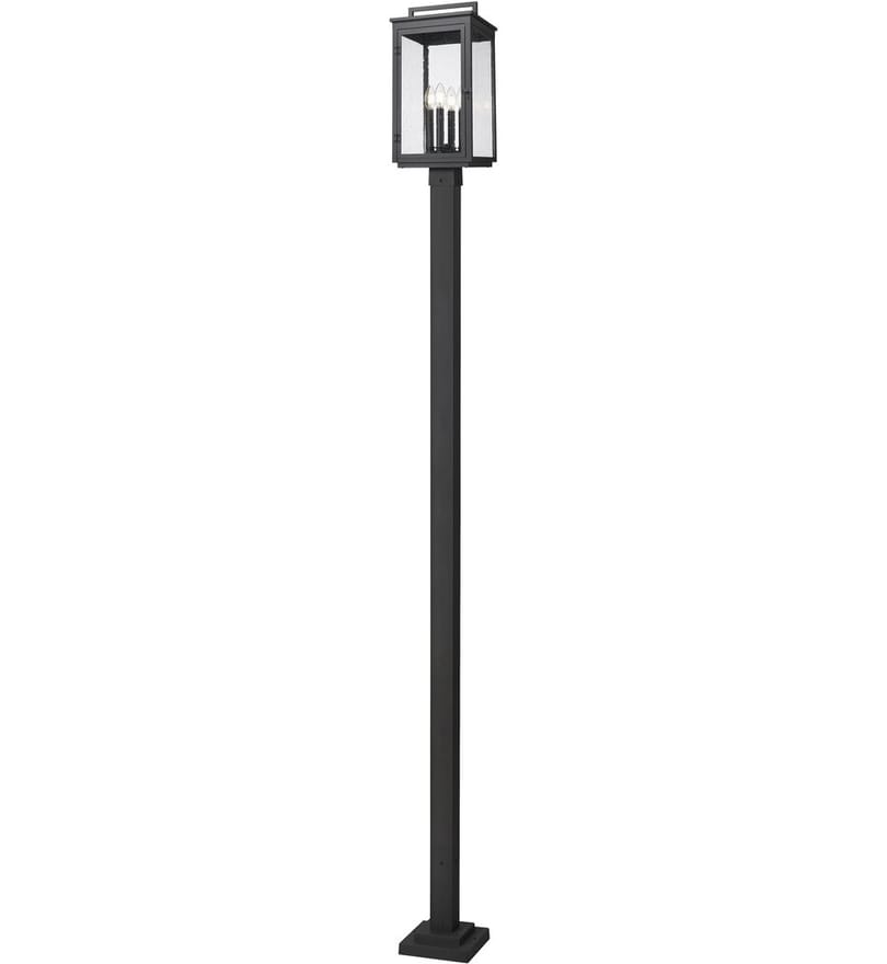 Z-Lite - 5019PHBS-536P-BK - Hartwell 115.25" Outdoor Post Light by Z-Lite - Image 2