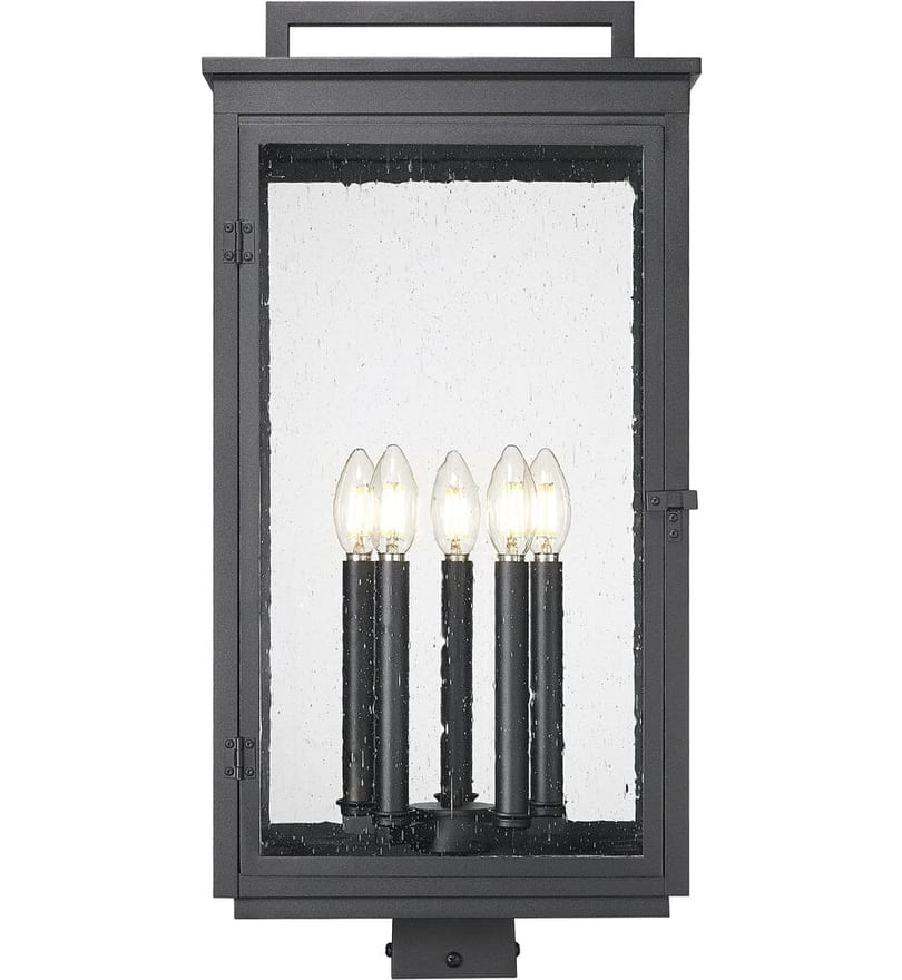 Z-Lite - 5019PHXLS-BK - Hartwell 25.25" Outdoor Post Light by Z-Lite