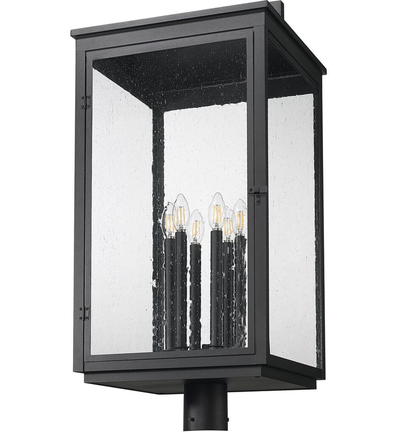 Z-Lite - 5019PHXXLR-BK - Hartwell 32.75" Outdoor Post Light by Z-Lite - Image 5