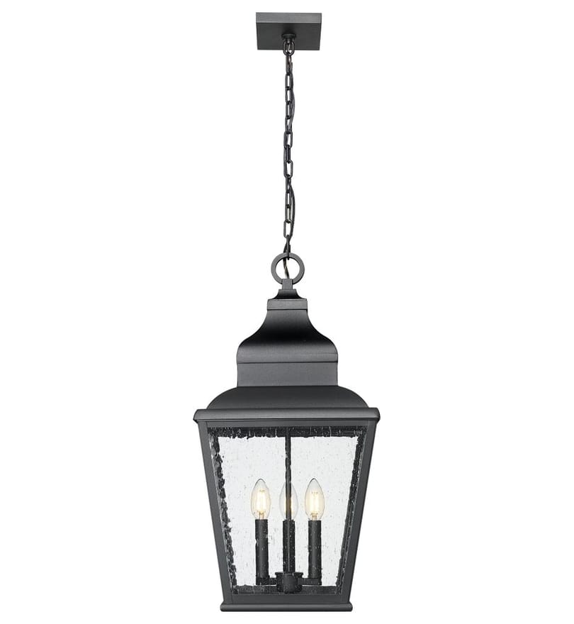 Z-Lite - 5029CHB-BK - Raphael 12-inch Outdoor Pendant by Z-Lite - Image 2
