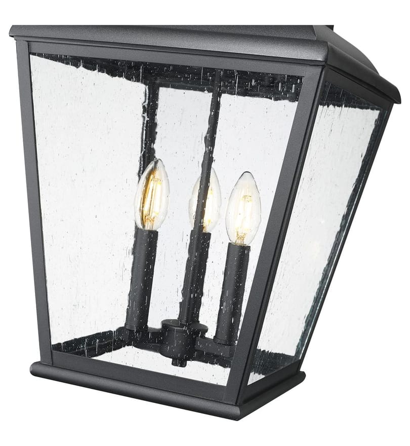 Z-Lite - 5029CHB-BK - Raphael 12-inch Outdoor Pendant by Z-Lite - Image 4