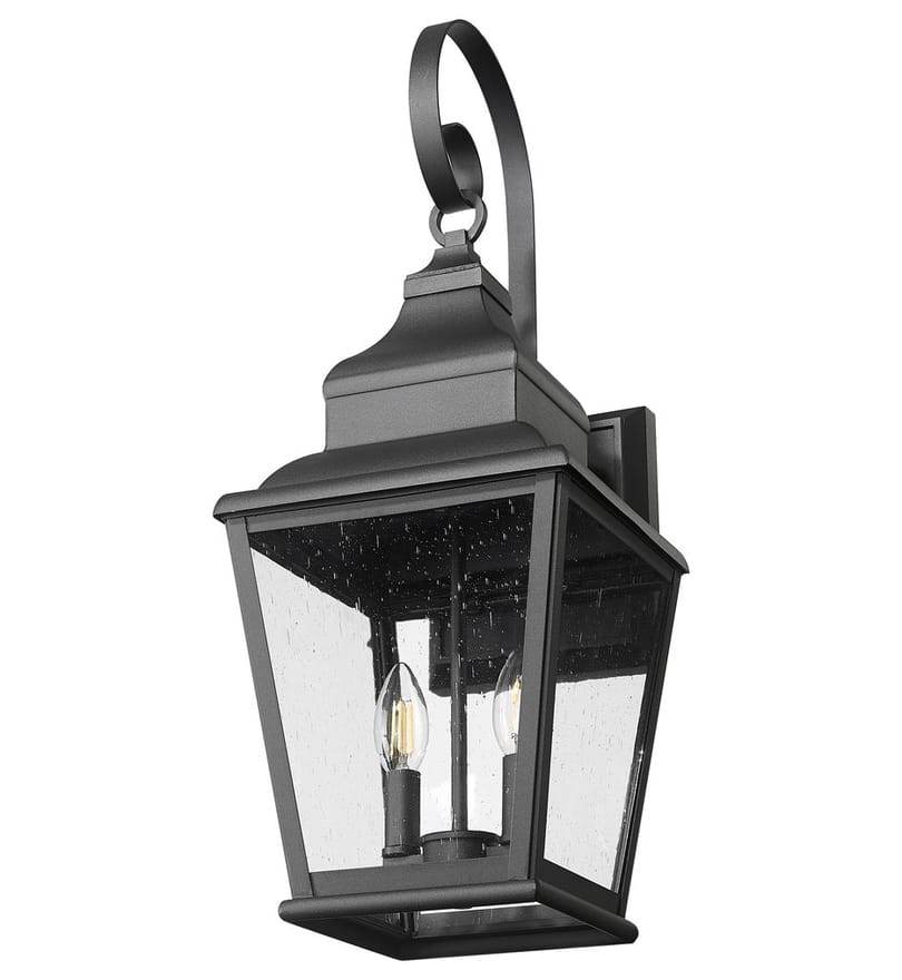 Z-Lite - 5029M-BK - Raphael 23.75-inch Outdoor Wall Sconce by Z-Lite - Image 5