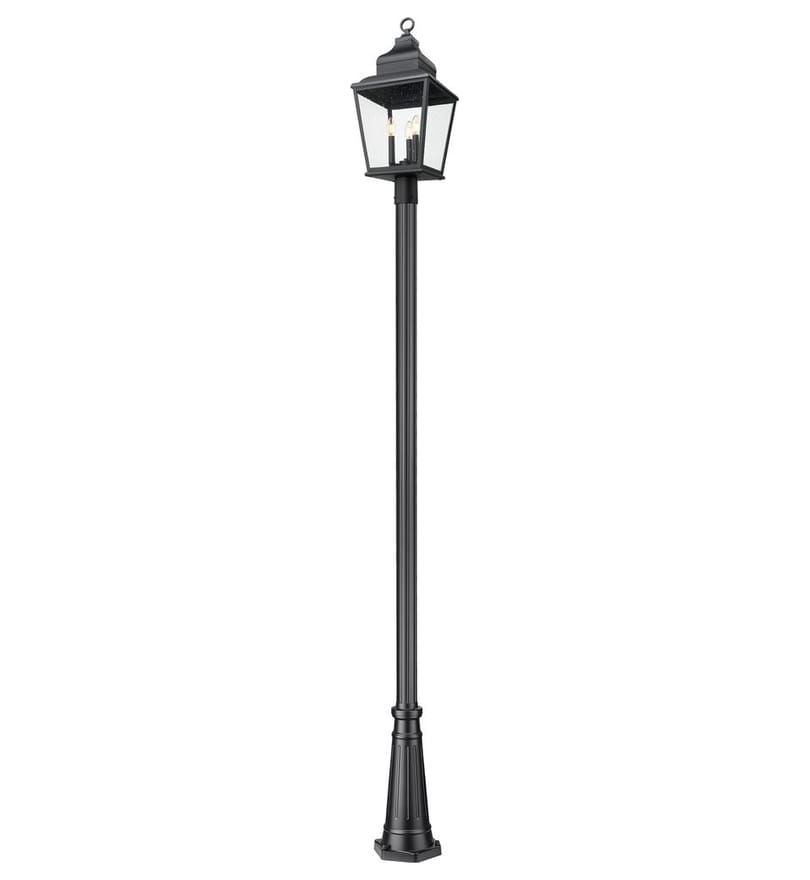 Z-Lite - 5029PHBR-5011P-BK - Raphael 122-inch Outdoor Post Mounted Light by Z-Lite - Image 3