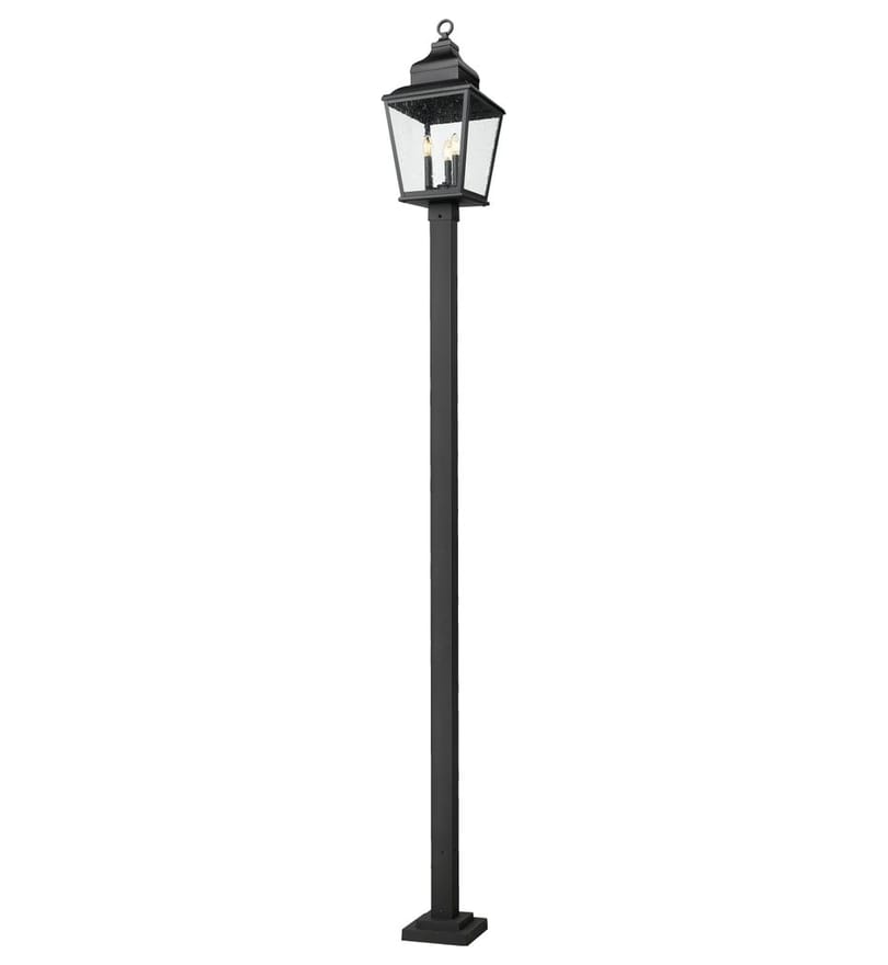Z-Lite - 5029PHBS-536P-BK - Raphael 120.75-inch Outdoor Post Mounted Light by Z-Lite - Image 3