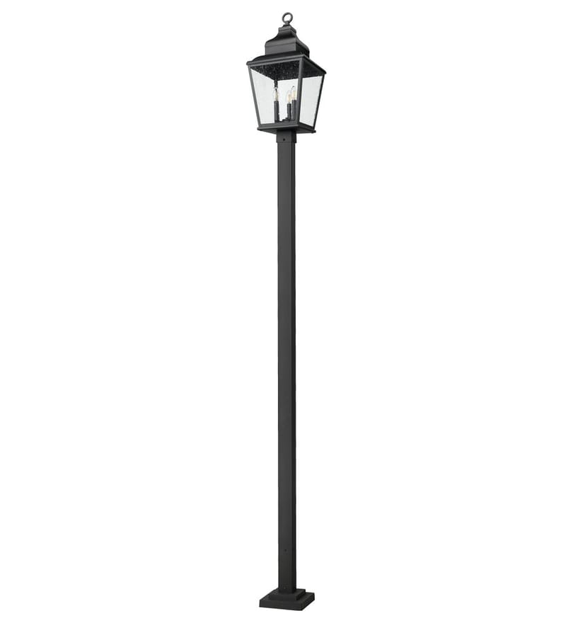 Z-Lite - 5029PHBS-536P-BK - Raphael 120.75-inch Outdoor Post Mounted Light by Z-Lite - Image 5