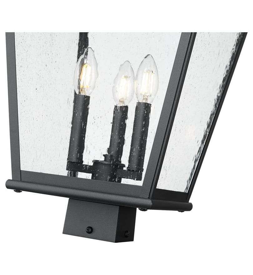 Z-Lite - 5029PHBS-BK - Raphael 26.75-inch Outdoor Post Mount Light by Z-Lite - Image 4