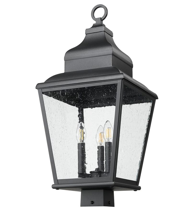 Z-Lite - 5029PHBS-BK - Raphael 26.75-inch Outdoor Post Mount Light by Z-Lite - Image 5
