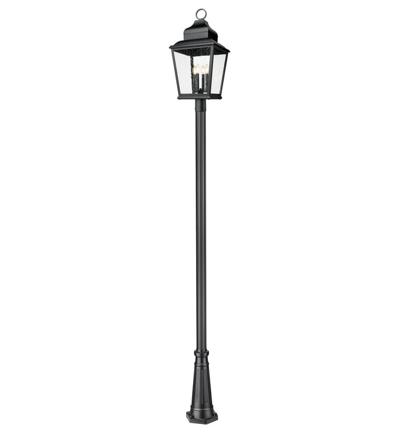 Z-Lite - 5029PHXLR-5011P-BK - Raphael 127-inch Outdoor Post Mounted Light by Z-Lite