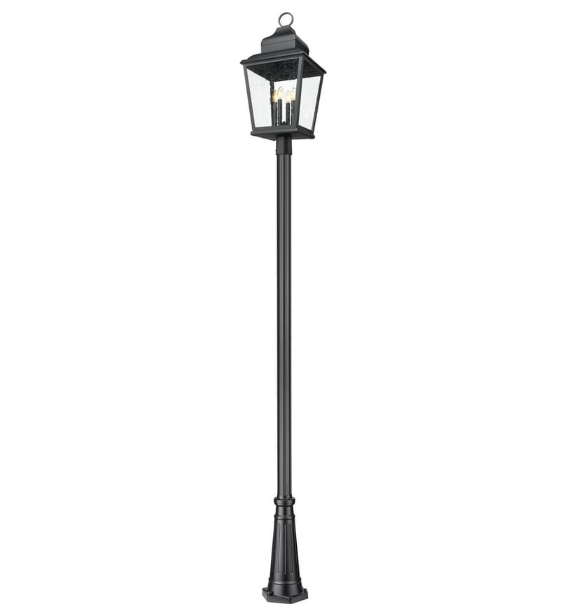 Z-Lite - 5029PHXLR-5011P-BK - Raphael 127-inch Outdoor Post Mounted Light by Z-Lite - Image 3