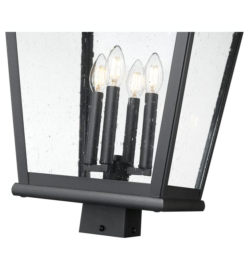 Z-Lite - 5029PHXLS-BK - Raphael 31.75-inch Outdoor Post Mount Light by Z-Lite - Image 4