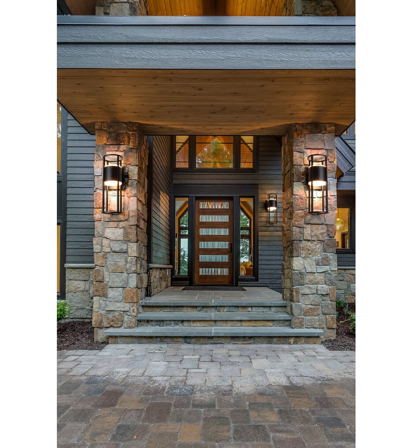 Z-Lite - 517B-BK-LED - Luca 24" Outdoor Wall Sconce by Z-Lite - Image 2