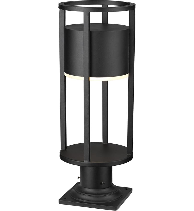 Z-Lite - 517PHM-533PM-BK-LED - Luca 23.75" Pier Mount by Z-Lite - Image 7