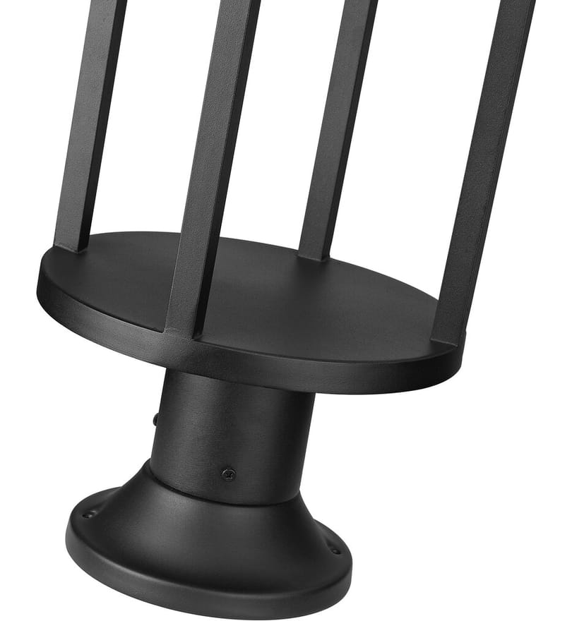 Z-Lite - 517PHM-553PM-BK-LED - Luca 23.75" Pier Mount by Z-Lite - Image 2