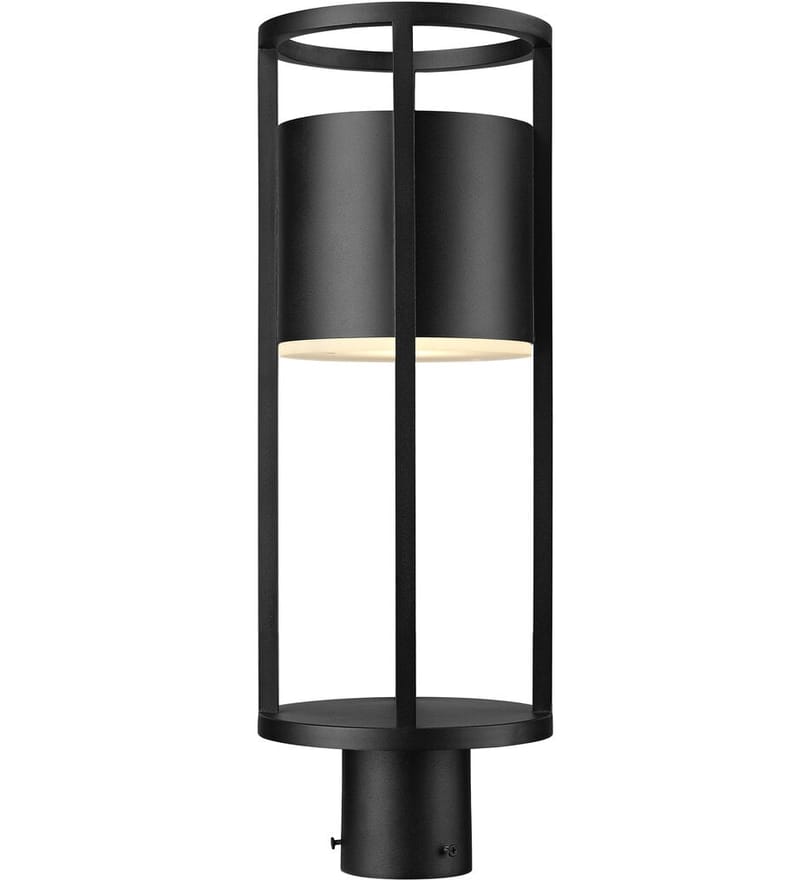 Z-Lite - 517PHM-BK-LED - Luca 21.75" Post Mount by Z-Lite - Image 6