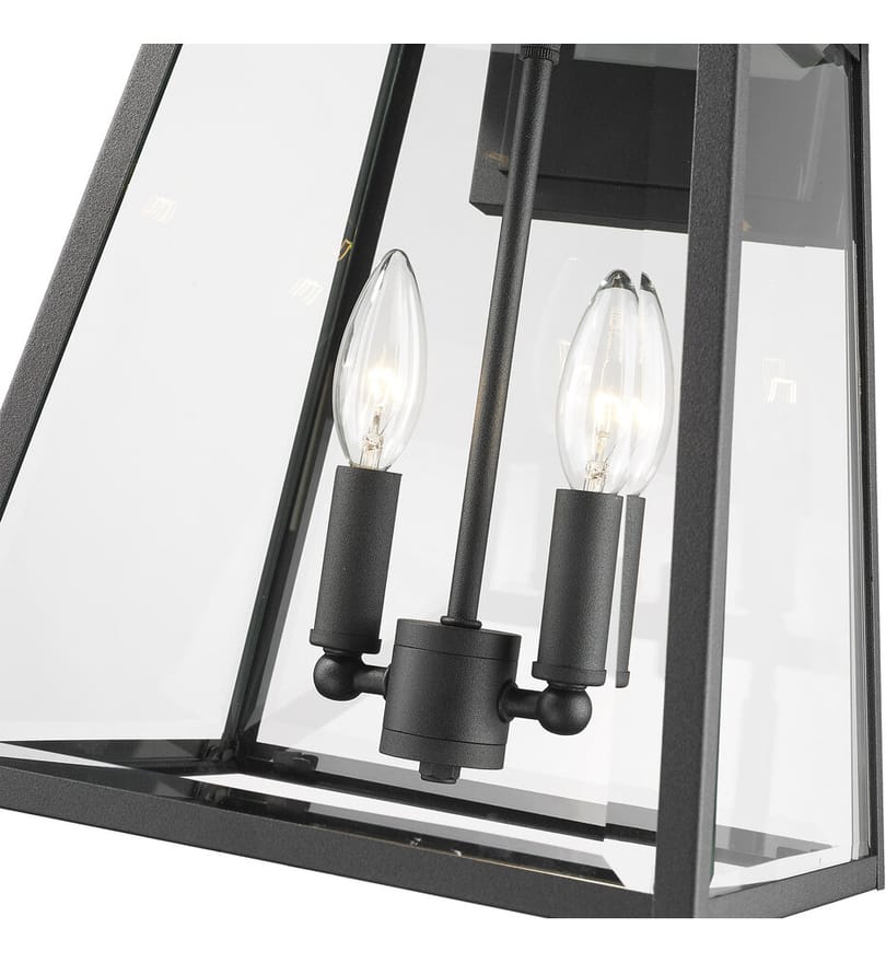 Z-Lite - 521M-BK - Broughton 17.5" Outdoor Wall Sconce by Z-Lite - Image 6