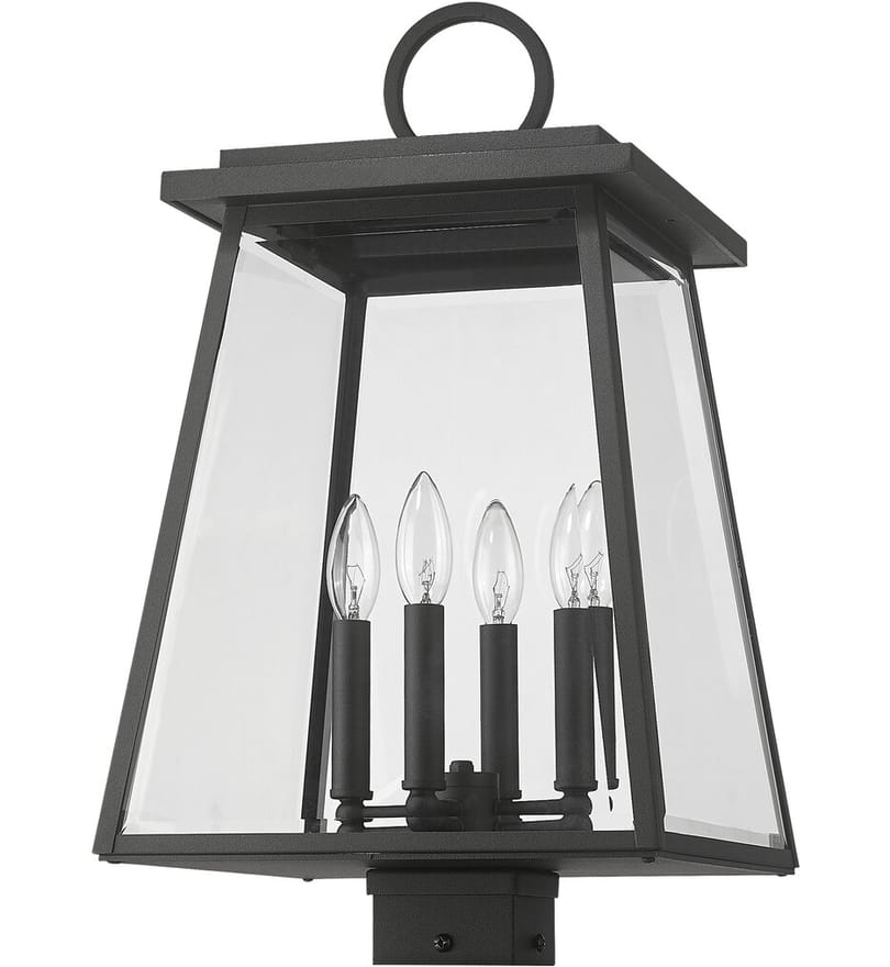 Z-Lite - 521PHBS-BK - Broughton 21.75" Post Mount by Z-Lite - Image 5