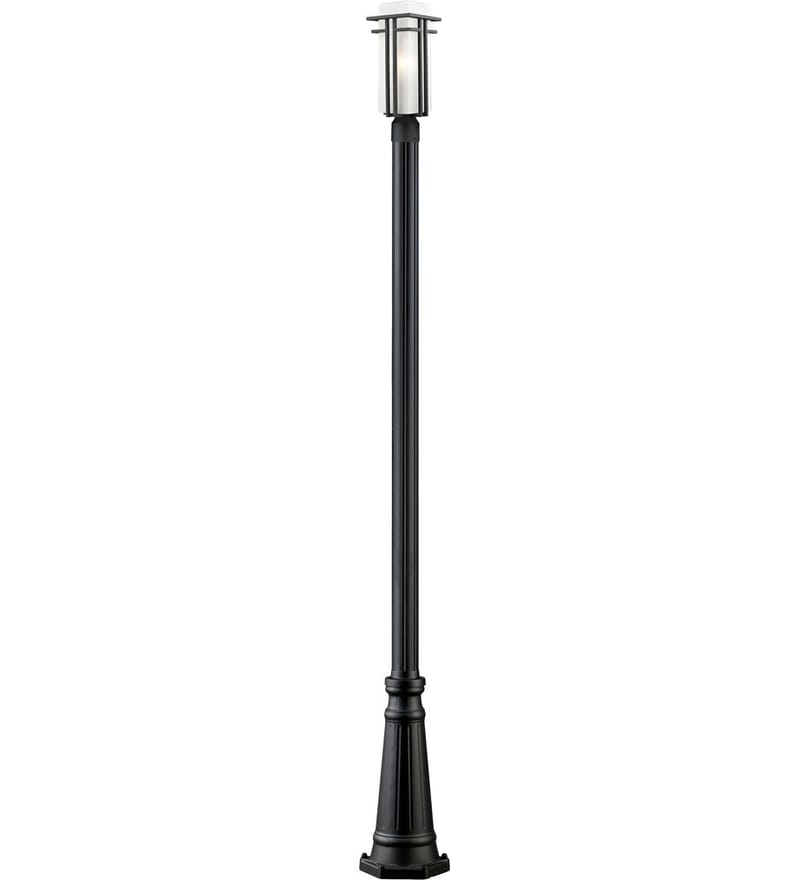 Z-Lite - 549PHMR-519P-BK - Abbey 111" Outdoor Post Light by Z-Lite