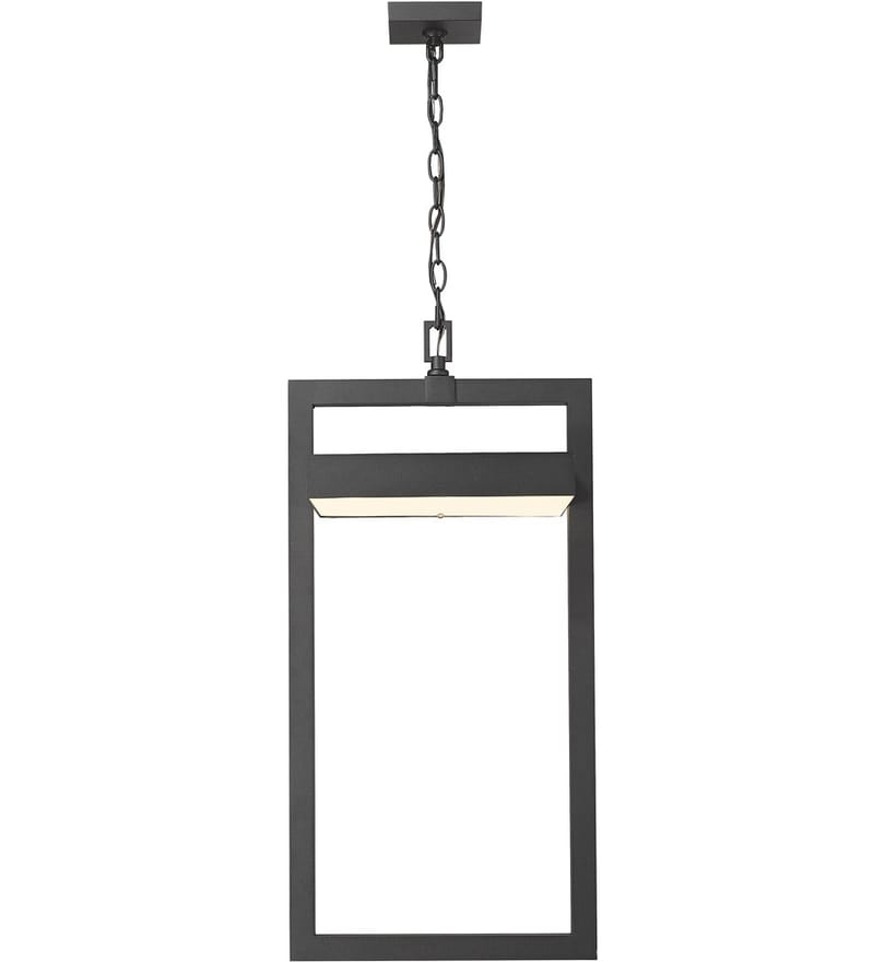 Z-Lite - 566CHXL-BK-LED - Luttrel 14.25" Outdoor Pendant by Z-Lite - Image 4