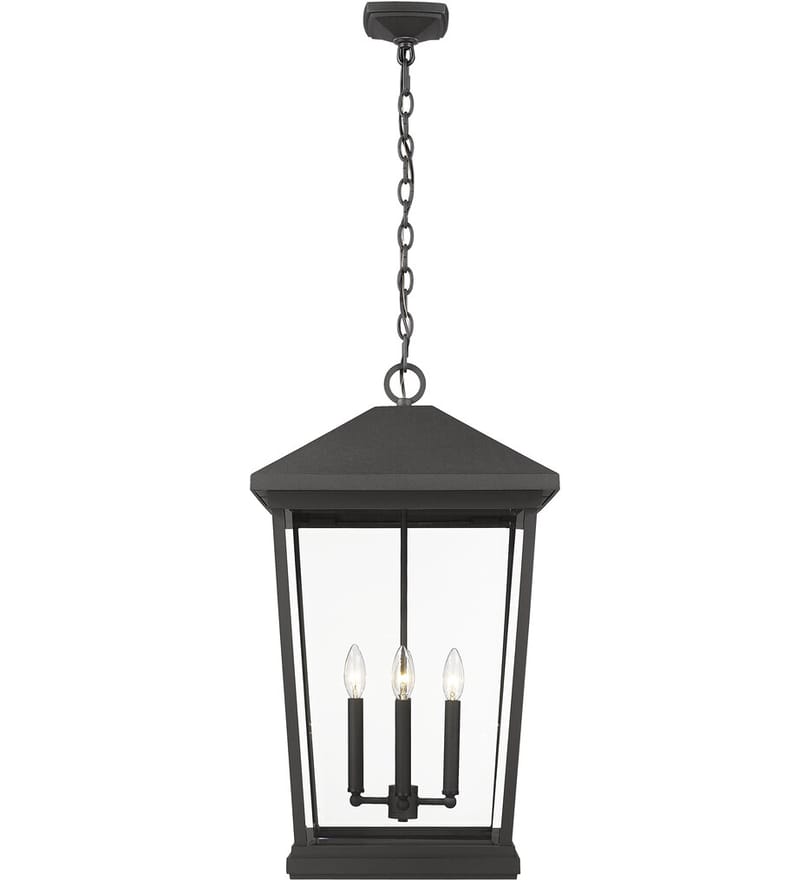 Z-Lite - 568CHXXL-BK - Beacon 16" Outdoor Pendant by Z-Lite - Image 4