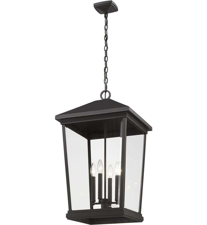 Z-Lite - 568CHXXL-BK - Beacon 16" Outdoor Pendant by Z-Lite - Image 5