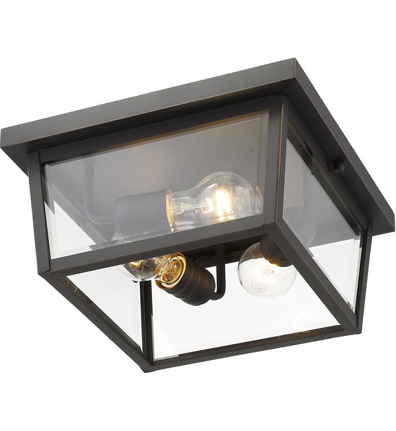 Z-Lite - Beacon 12" Outdoor Flush Mount by Z-Lite - Image 4
