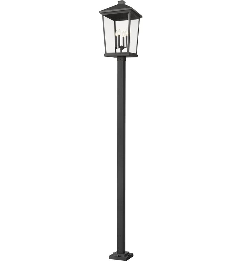 Z-Lite - 568PHXXLS-536P-BK - Beacon 124.5" Outdoor Post Light by Z-Lite