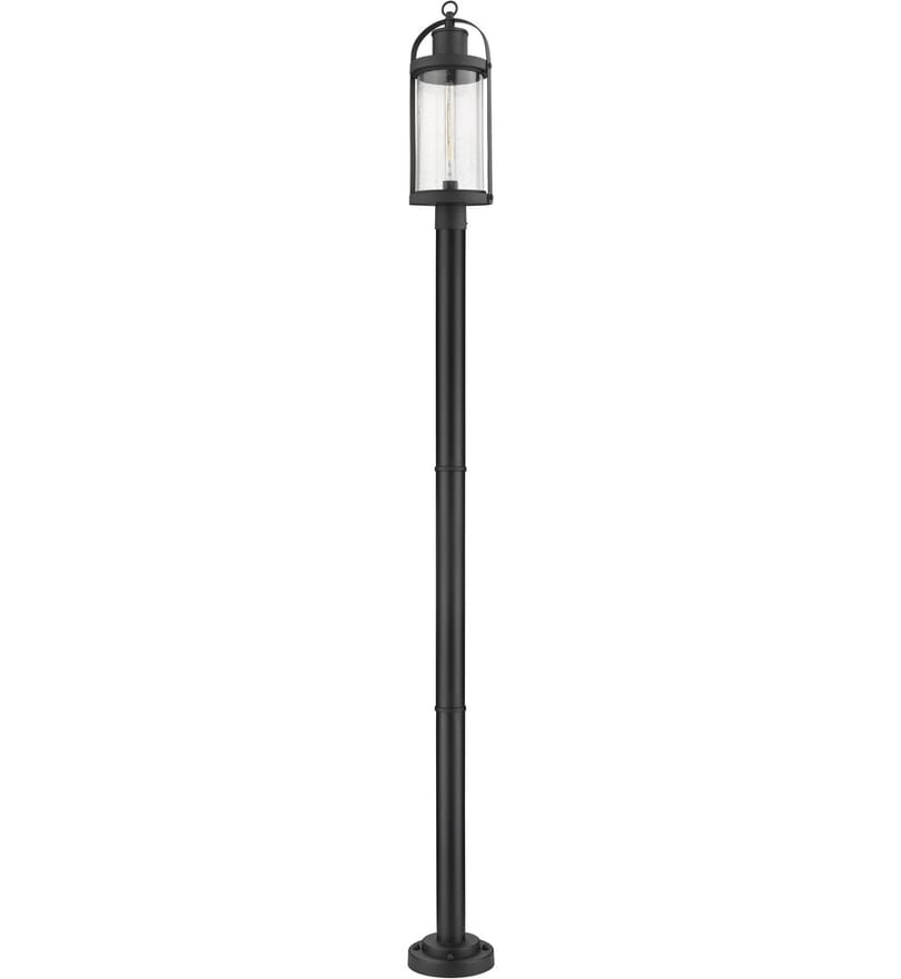 Z-Lite - 569PHB-567P-BK - Roundhouse 98.5" Outdoor Post Light by Z-Lite