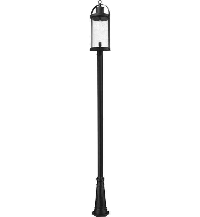 Z-Lite - 569PHXL-519P-BK - Roundhouse 125.25" Outdoor Post Light by Z-Lite - Image 5