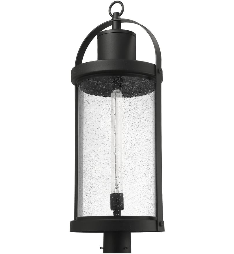 Z-Lite - 569PHXL-BK - Roundhouse 31.25" Outdoor Post Mount by Z-Lite - Image 5