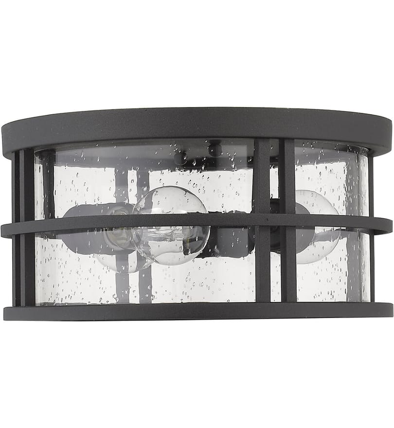 Z-Lite - Jordan 12" Outdoor Flush Mount by Z-Lite - Image 6