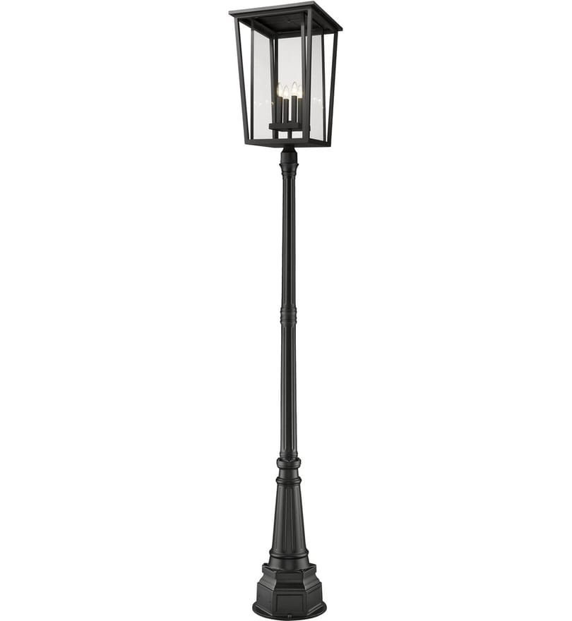 Z-Lite - 571PHXXLR-564P-BK - Seoul 113" Outdoor Post Light by Z-Lite
