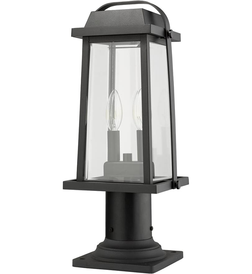 Z-Lite - Millworks 18.75" Outdoor Pier Mount by Z-Lite - Image 6