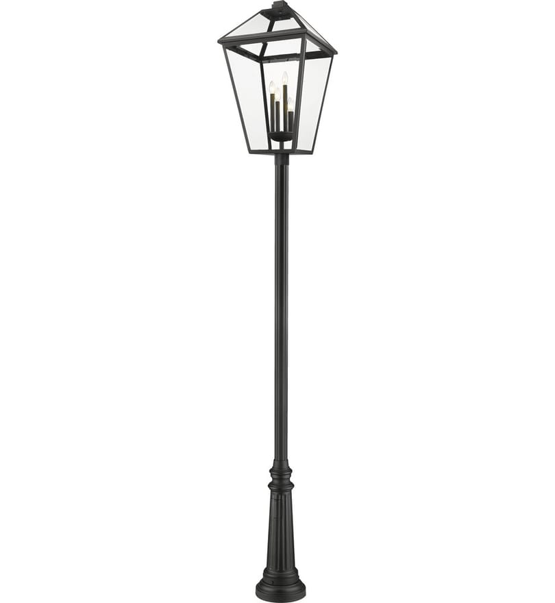Z-Lite - 579PHXLXR-511P-BK - Talbot 128.75" Outdoor Post Light by Z-Lite - Image 4
