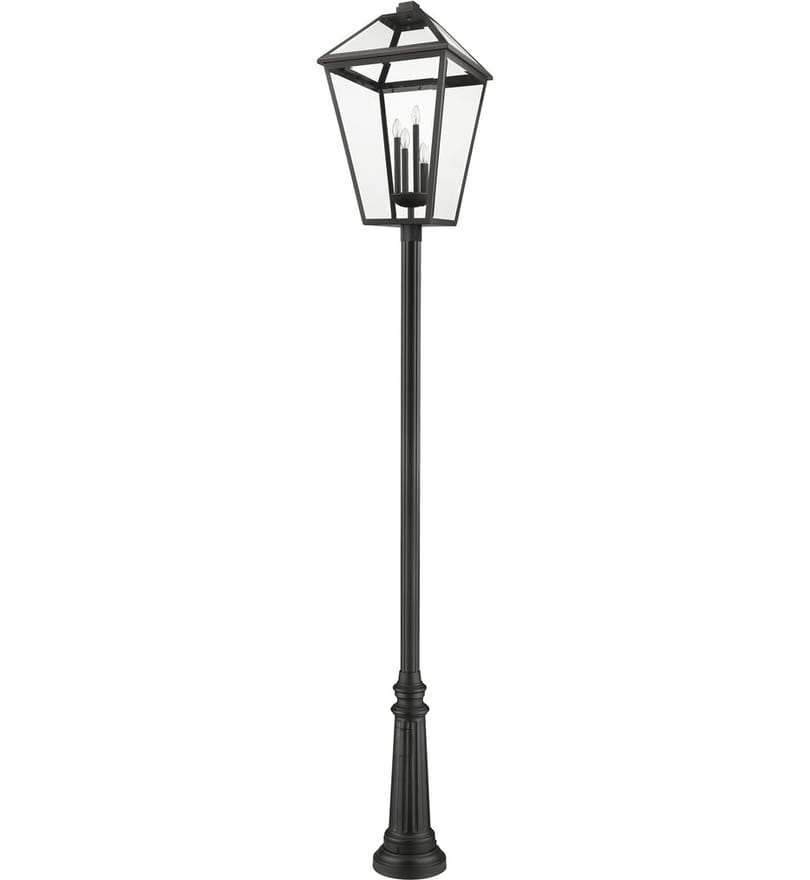 Z-Lite - 579PHXLXR-511P-BK - Talbot 128.75" Outdoor Post Light by Z-Lite - Image 7