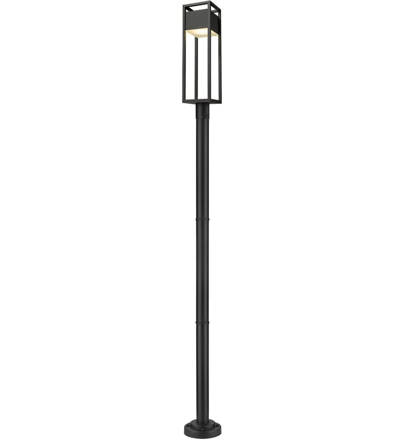 Z-Lite - 585PHBR-567P-BK-LED - Barwick 100.75" Outdoor Post Light by Z-Lite