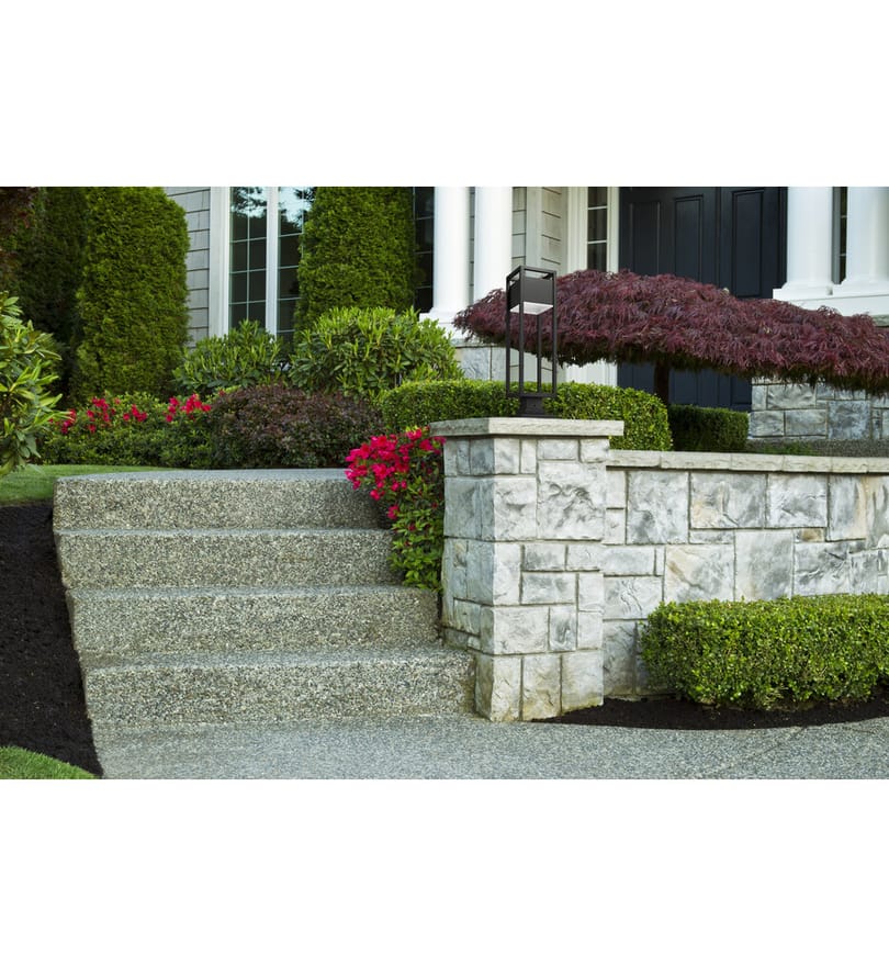Z-Lite - 585PHBS-SQPM-BK-LED - Barwick 28.25" Outdoor Pier Mount by Z-Lite - Image 3