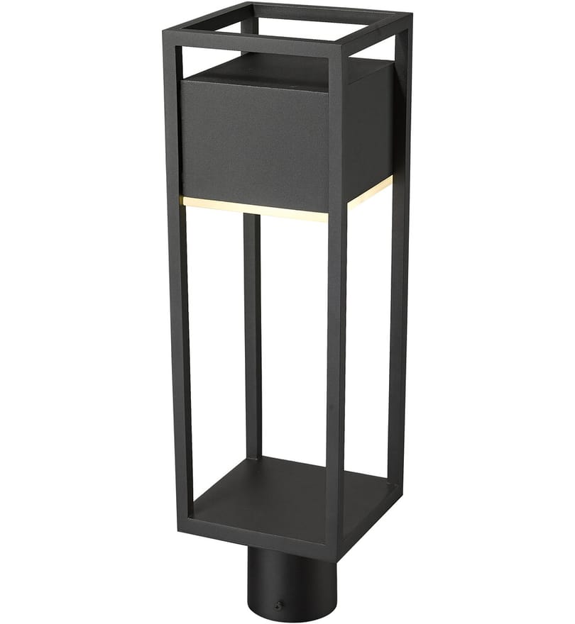 Z-Lite - 585PHMR-BK-LED - Barwick 21.25" Outdoor Post Mount by Z-Lite - Image 3