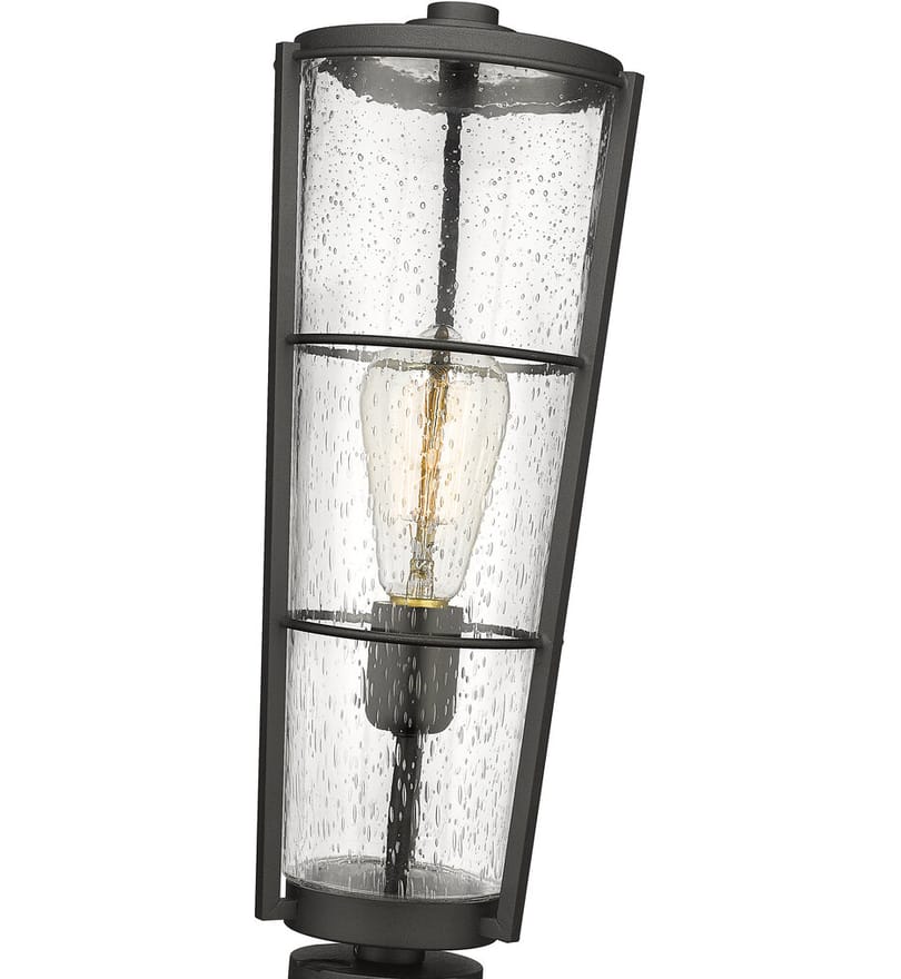 Z-Lite - 591PHB-533PM-BK - Helix 21.25" Outdoor Pier Mount by Z-Lite - Image 6