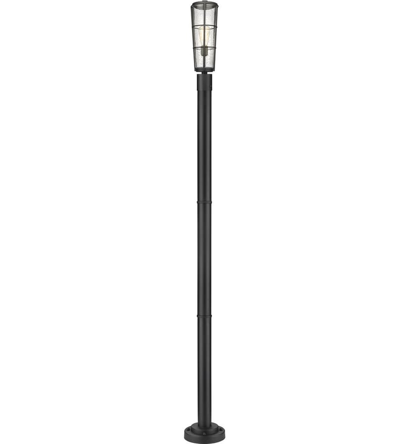 Z-Lite - 591PHB-567P-BK - Helix 93" Outdoor Post Light by Z-Lite